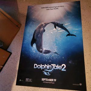 Dolphin Tale 2 Double Sided Movie Poster 27x40